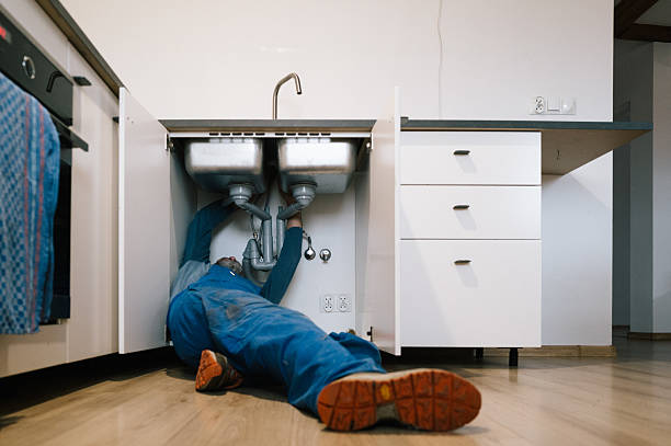 Professional Plumbing technician working in Wellington, KS